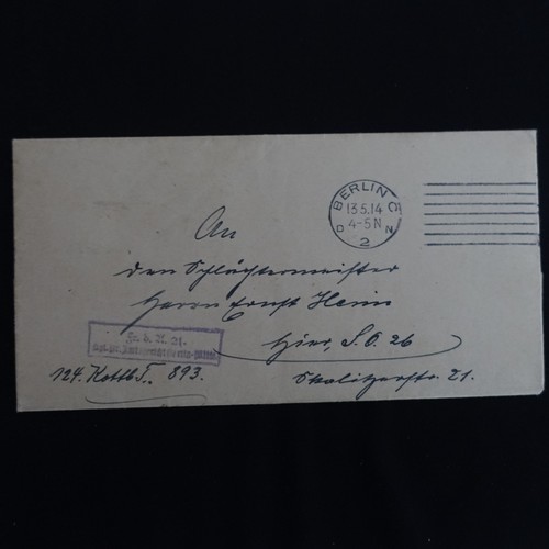 1914 german contract - german,