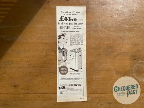 Vintage 1951 hoover - vintage,