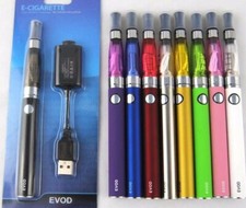 Top Electronic vape e cig cigarette  vaporizer pen evod battery  ego + Charger