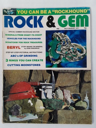 1971 rock gem magazine - gem, first