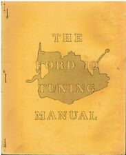 TUNING FORD TEN (1172cc) SIDEVALVE ENGINE FOR ROAD & RACE BOOK