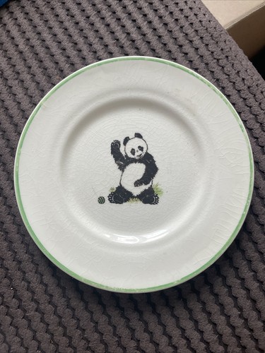 Wadeheath panda plate - wadeheath,