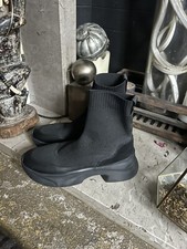 Zara Boots Sock Boots Size Uk 8 Brand New Never Word Rrp £50