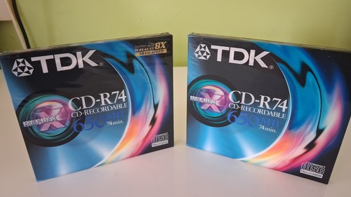 Tdk r74 cd recordable - 2, x