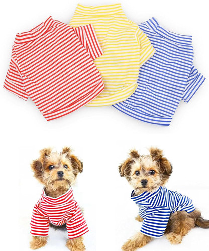 Dog clothes pet - clothes, striped