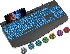 SABLUTE Wired Keyboard Large