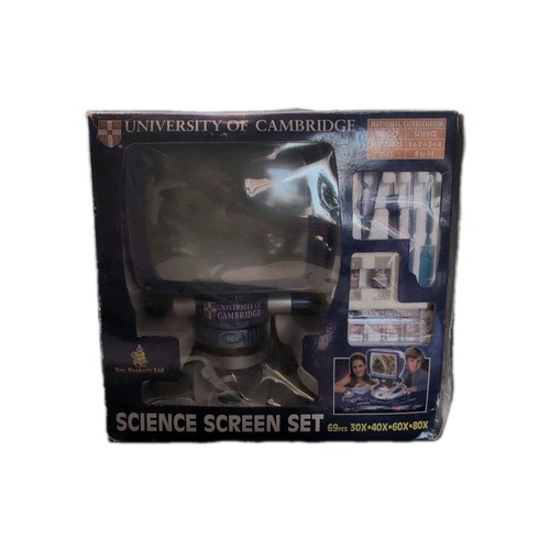 Science screen set microscope - science,
