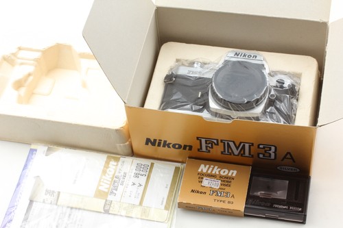 Almost unused box - unused, nikon