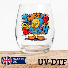 Tweety Bird 8pcs UV DTF