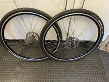 Cyclocross 700c tubular Wheels With New, Glued, Tufo flexus primus 33 Tubulars.