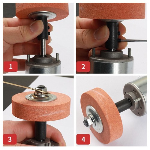 Spindle adapter polishing - adapter,