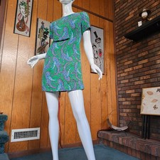 Vintage 60s mod paisley - mod,