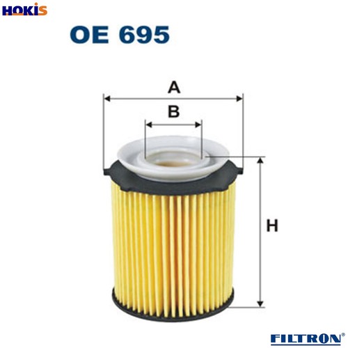Oil filter 695 for infiniti - 695,