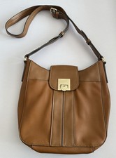 Women’s Principles By Ben De Lisi Tan Satchel/cross Body Bag