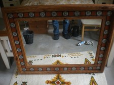 Large Rustic Mosaic Tile Mexican Mirror - 1.25m x 1.00m