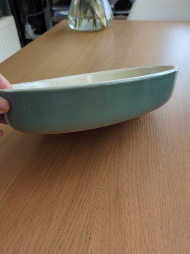 Vintage denby manor green oval - denby,
