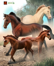 Thoroughbred Horse Toy Model