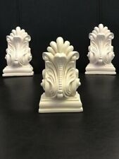 Exclusive Pair of Plaster Corbels Brackets Elegant Decorative Height 11cm Fine 