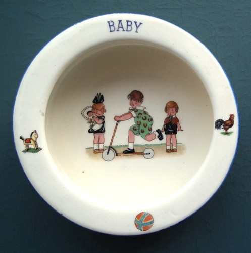 Antique 1920s nursery ware