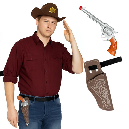 Cowboy sheriff costume set - cowboy,