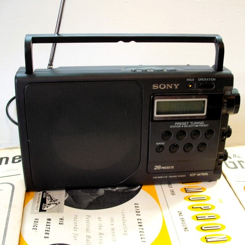 Vintage sony icf m760l - vintage, band