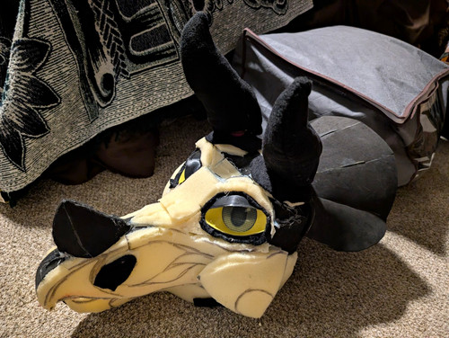 Triceratops fursuit base - triceratops, foam