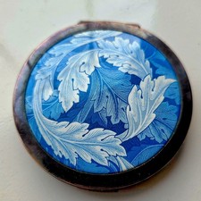 Pocket Compact Silver Plated