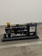 Locomotive Train Alarm Clock Novelty Lights Noise