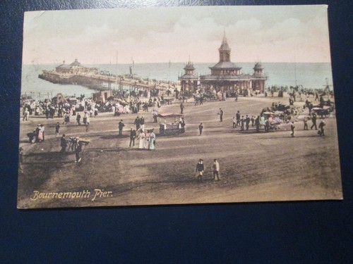 Postcard bournemouth pier - postcard, of