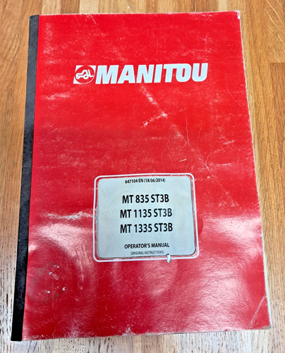 Manitou mt835 mt1135 mt1335 - manitou,