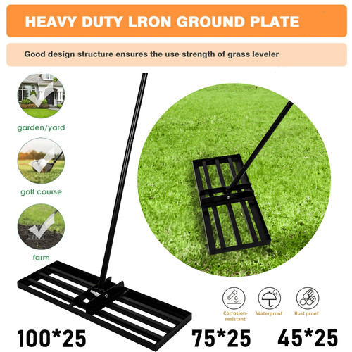 Lawn leveller rake - lawn, levelling