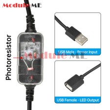 Light Sensor Switch Light Control Sensor Switch USB Cable Day/Night Auto-On Home