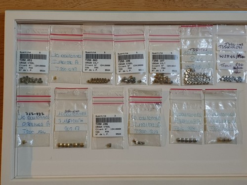 New old stock tissot crowns - old,