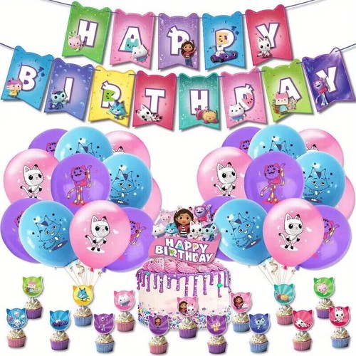Gabbys dollhouse birthday - dollhouse,