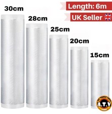Food Vacuum Sealer Rolls Bags Vaccum Food Storage Saver Seal Bag Pack Embossed