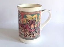 Bone China Leopard Mug  By