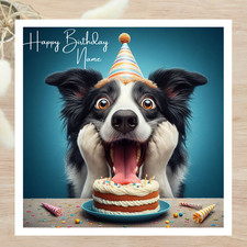 Personalised Card Funny Border
