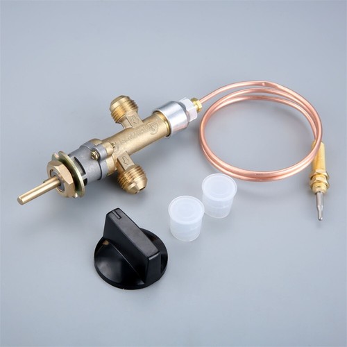 Gas control valve with - control,
