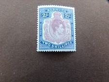 Bermuda -  George VI 1950 Two Shillings Mounted Mint