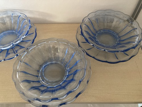 Vintage blue pressed - blue,
