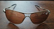 Oakley Crosshair Sunglasses Silver Frame
