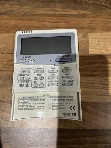 Toshiba rbc amsu52 wired - rbc-amsu52-e,