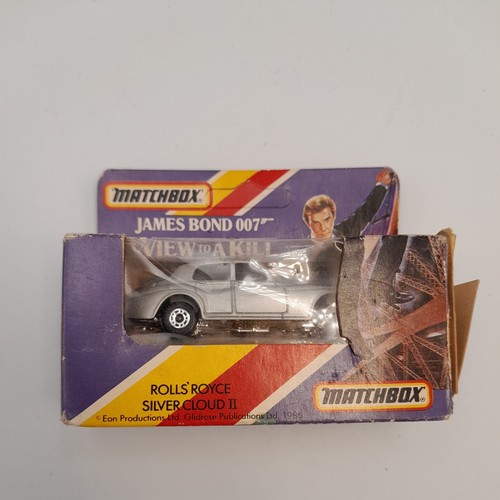 Matchbox james bond rolls - matchbox,