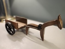 Primitive Horse Cart Figurine