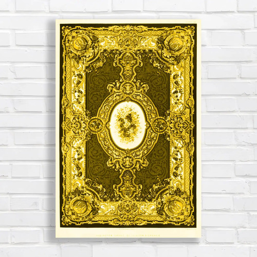 Magnificent floral tapestry - floral,