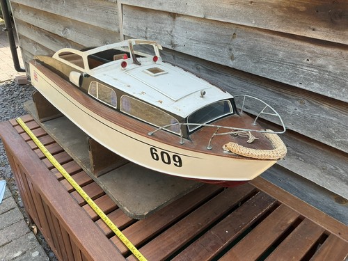 Fairey huntsman model boat - boat, &