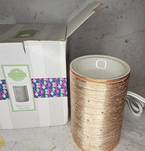 New scentsy etched - scentsy, rose