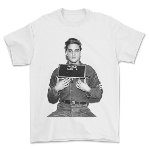 Elvis presley mugshot shirt - presley, t-shirt