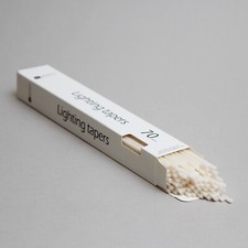 Pack of 70 Wax Lighting Tapers