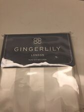 Gingerlily London Lancaster Stripe Silk Pillowcase 21 X 32 Ivory Single